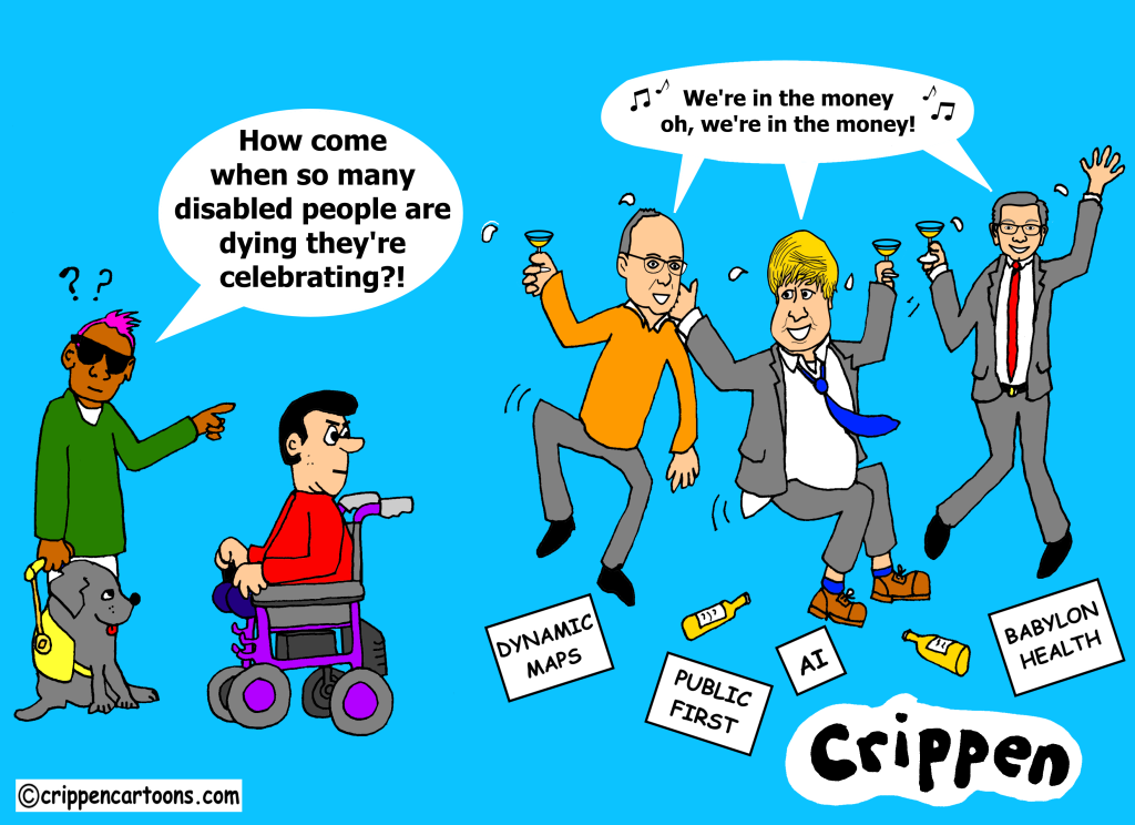 Crippen Looks For The Missing Money Disability Arts Online
