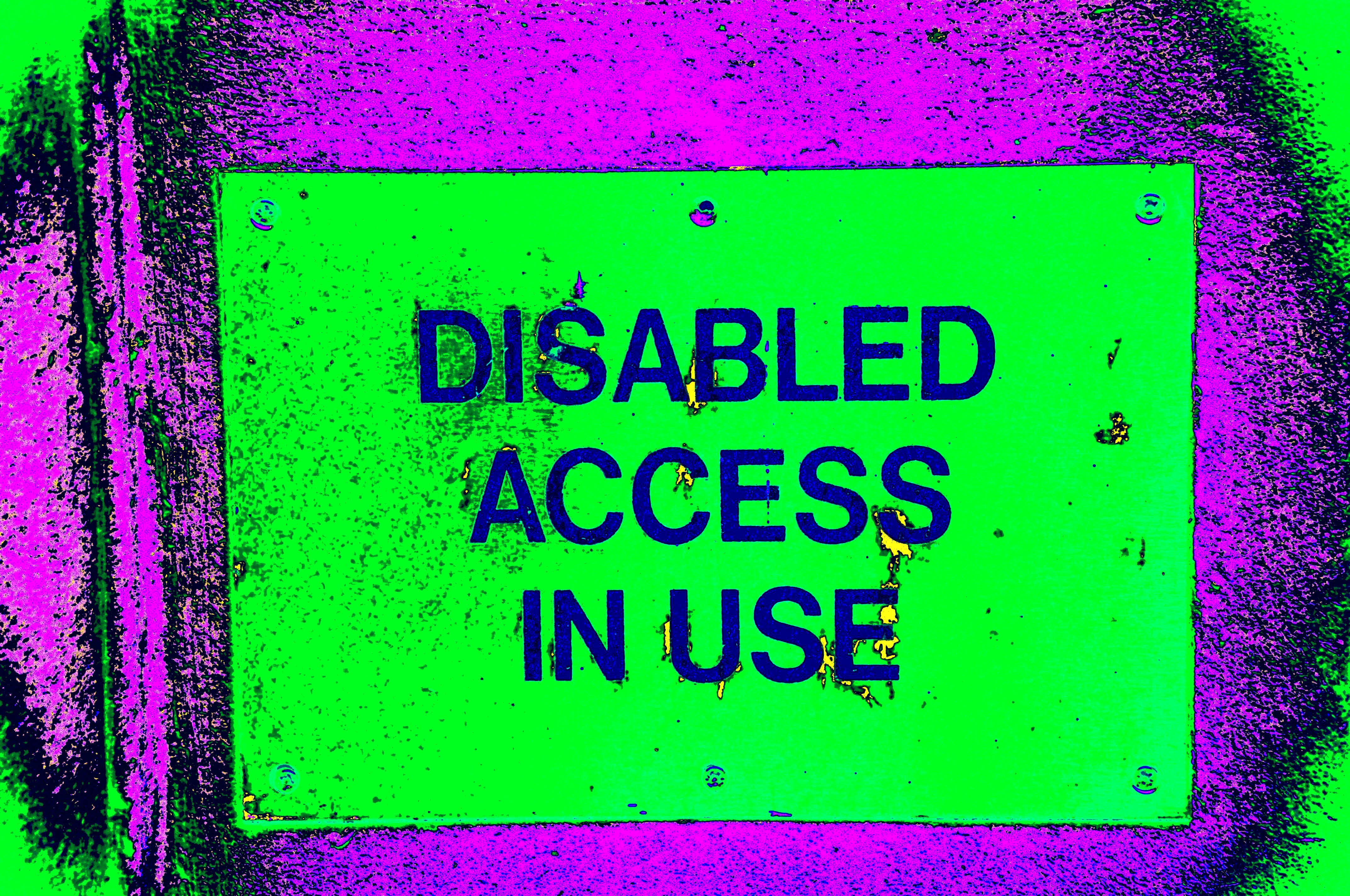 Haiku; What Ivy Doesn’t Know About Depression + Field Of Dreams + Photo (Disabled Access in Use)