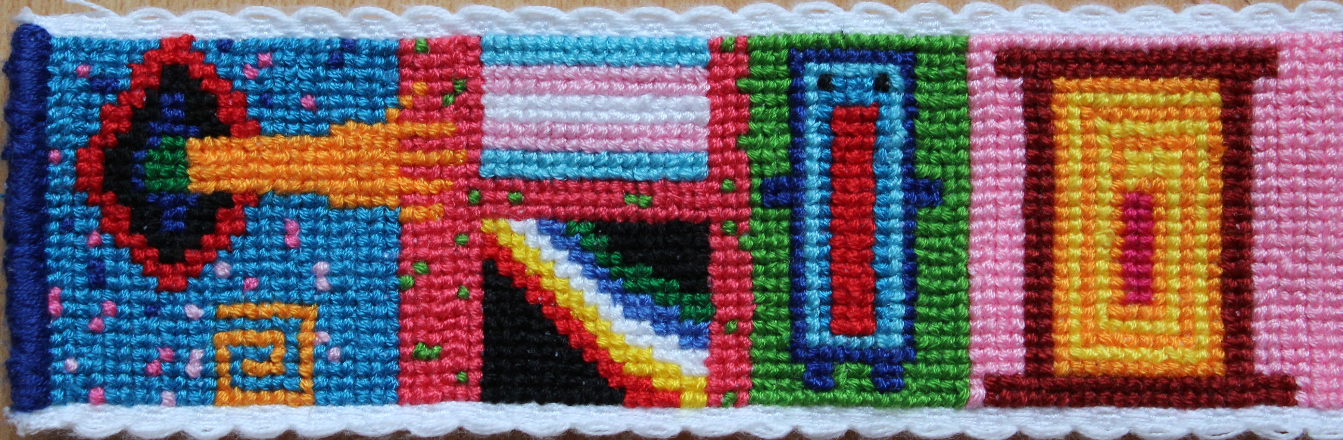 Cryptic Cross Stitch Comic